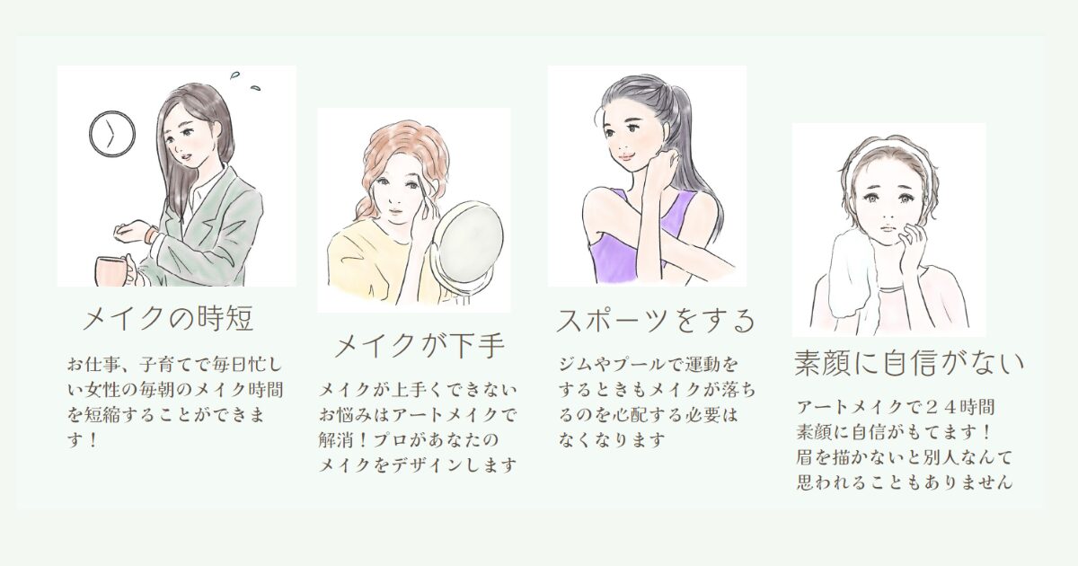 アートメイクオススメ画像
